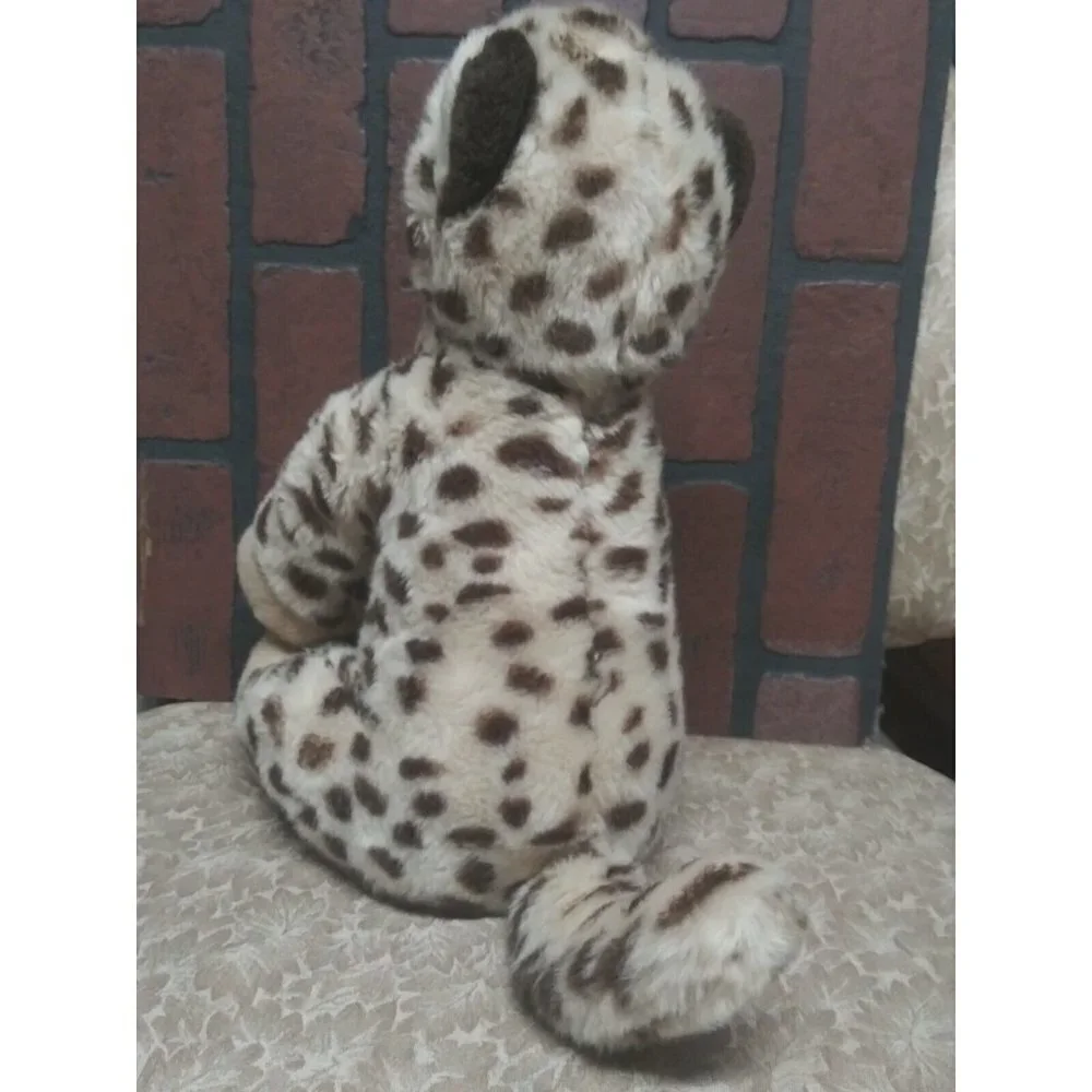 Build a Bear Baby Panther Leopard Gold Eyes Rare Plush Stuffed Cheetah 2010